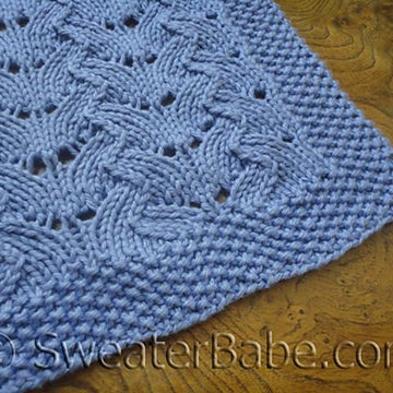 #155 Fancy Stitch Baby Blanket