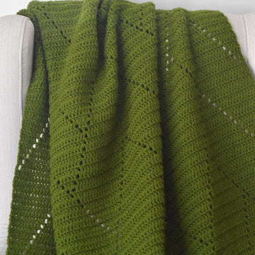 Magnolia Herringbone Blanket