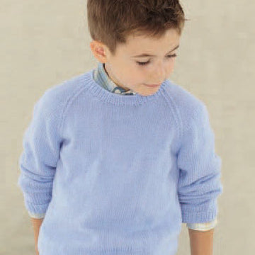 Roll Neck and Round Neck Sweaters in Sirdar Snuggly 4 Ply - 4742 - Downloadable PDF
