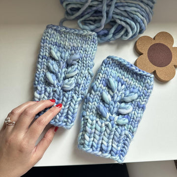 Wild Grown Fingerless Mitts