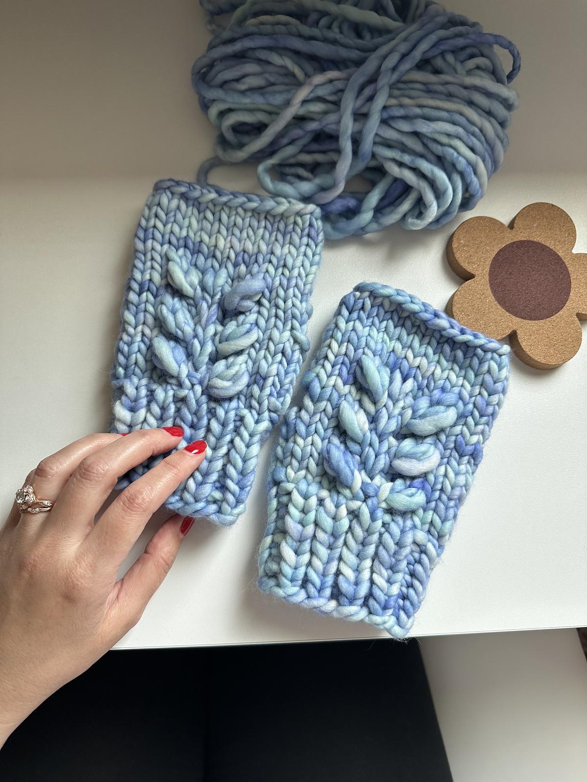 Wild Grown Fingerless Mitts