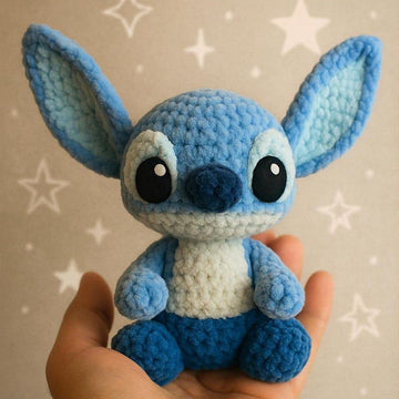 Cute Alien Crochet Doll