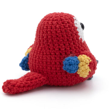Amigurumi Scarlet Macaw