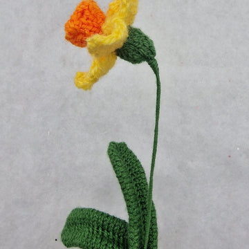Springtime Flower Posy PDF Knitting Pattern Daffodil Forget-me-not Tulip Cosmos Bluebell