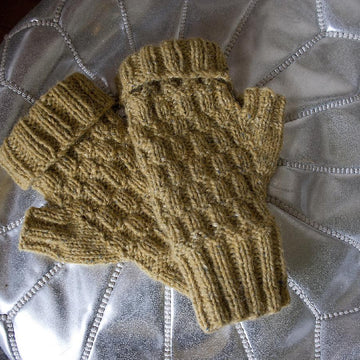Checkerboard Mitts