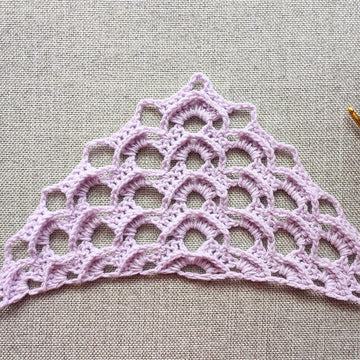 Crochet Shawl Pattern/Chart #15