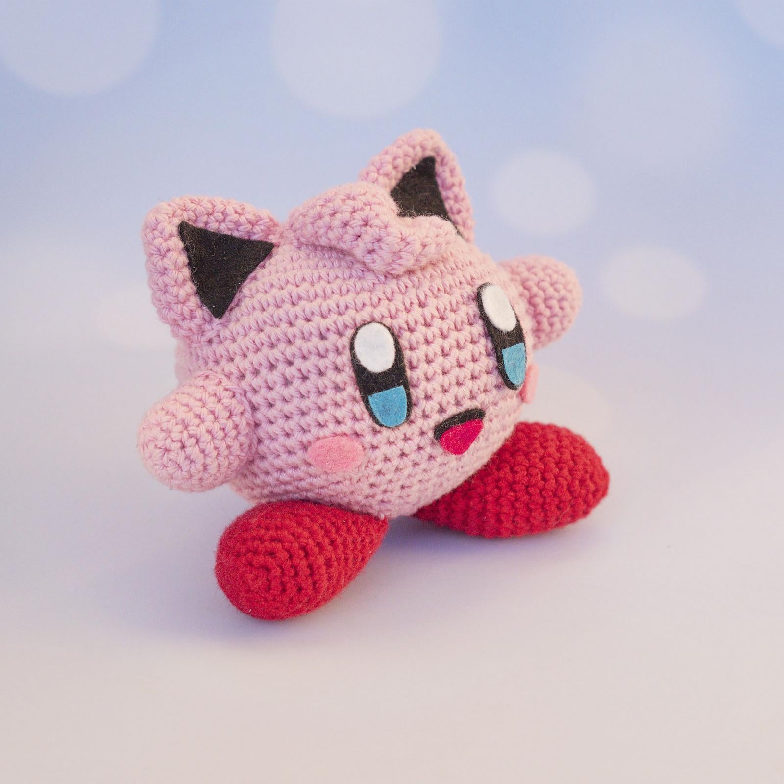 Jiggly Kirby Amigurumi