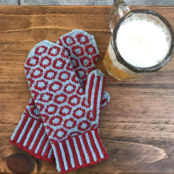Beer Barrel Polka Mittens