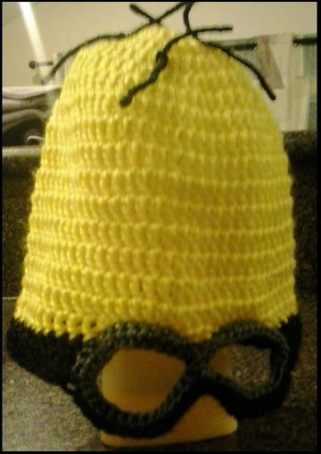 Minion Goggle Mask Beanie