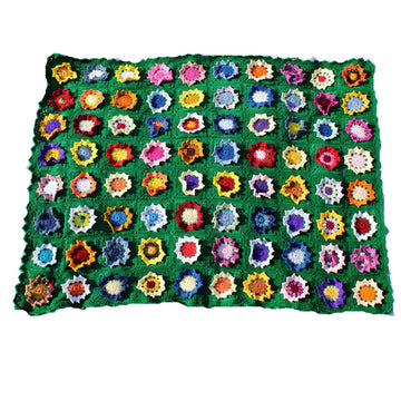 Sunflower Granny Square Afghan