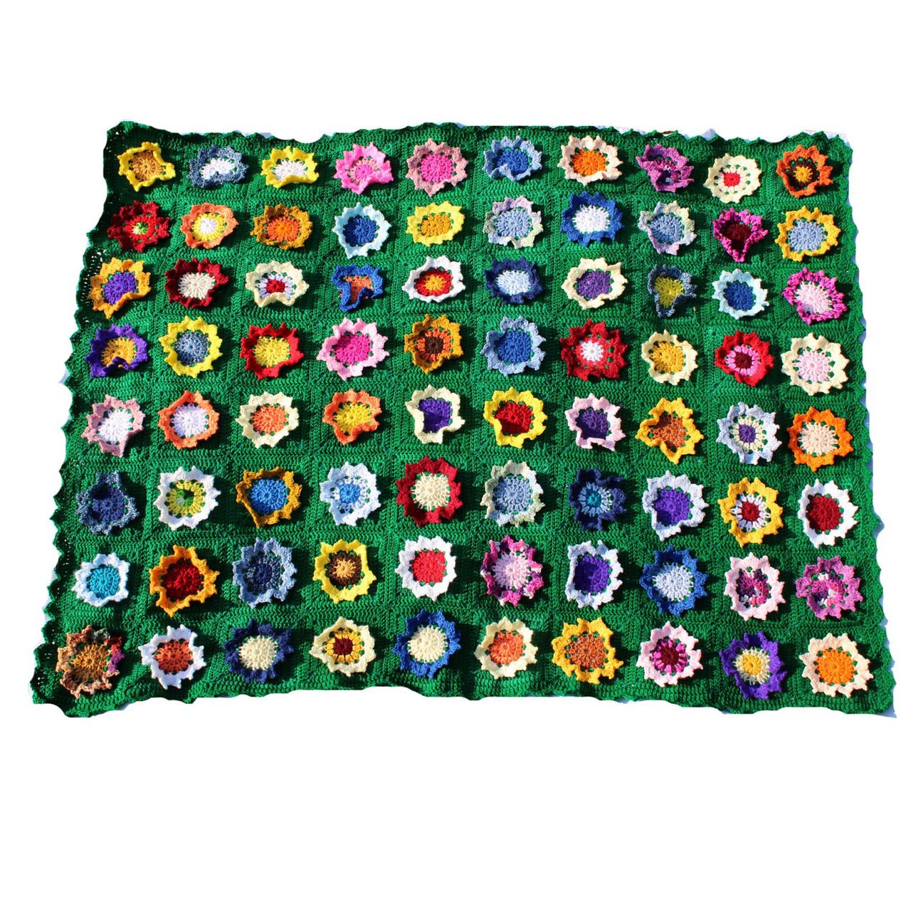 Sunflower Granny Square Afghan