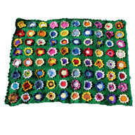 Sunflower Granny Square Afghan