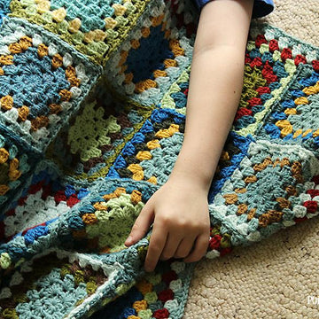 Flufy's Granny Square Blanket