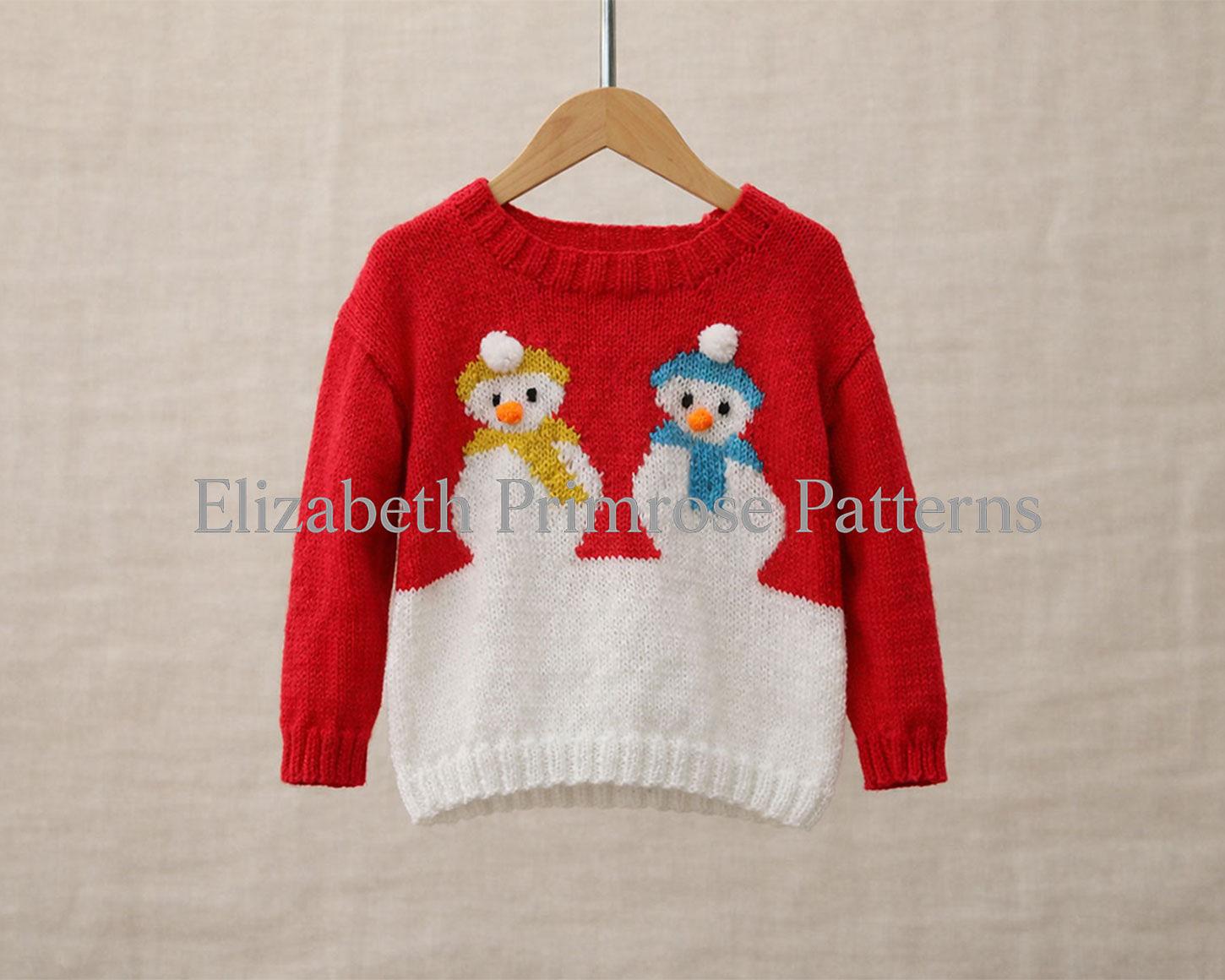 Four Frosty Friends Jumper P17