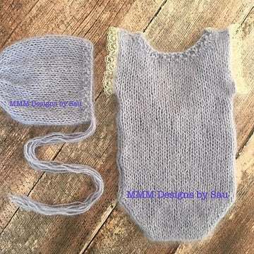 #147 v-back romper set