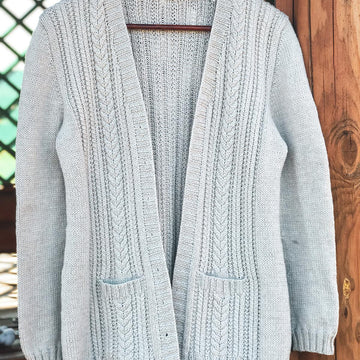 Willow leaves cardigan
