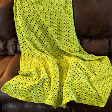 Glorious Springtime Crochet Blanket