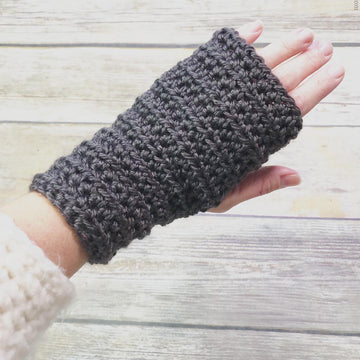 Fingerless Gloves for the Family