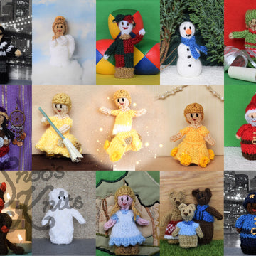 Super-Speedy Finger Puppets Knitting Pattern Snoo's Knits