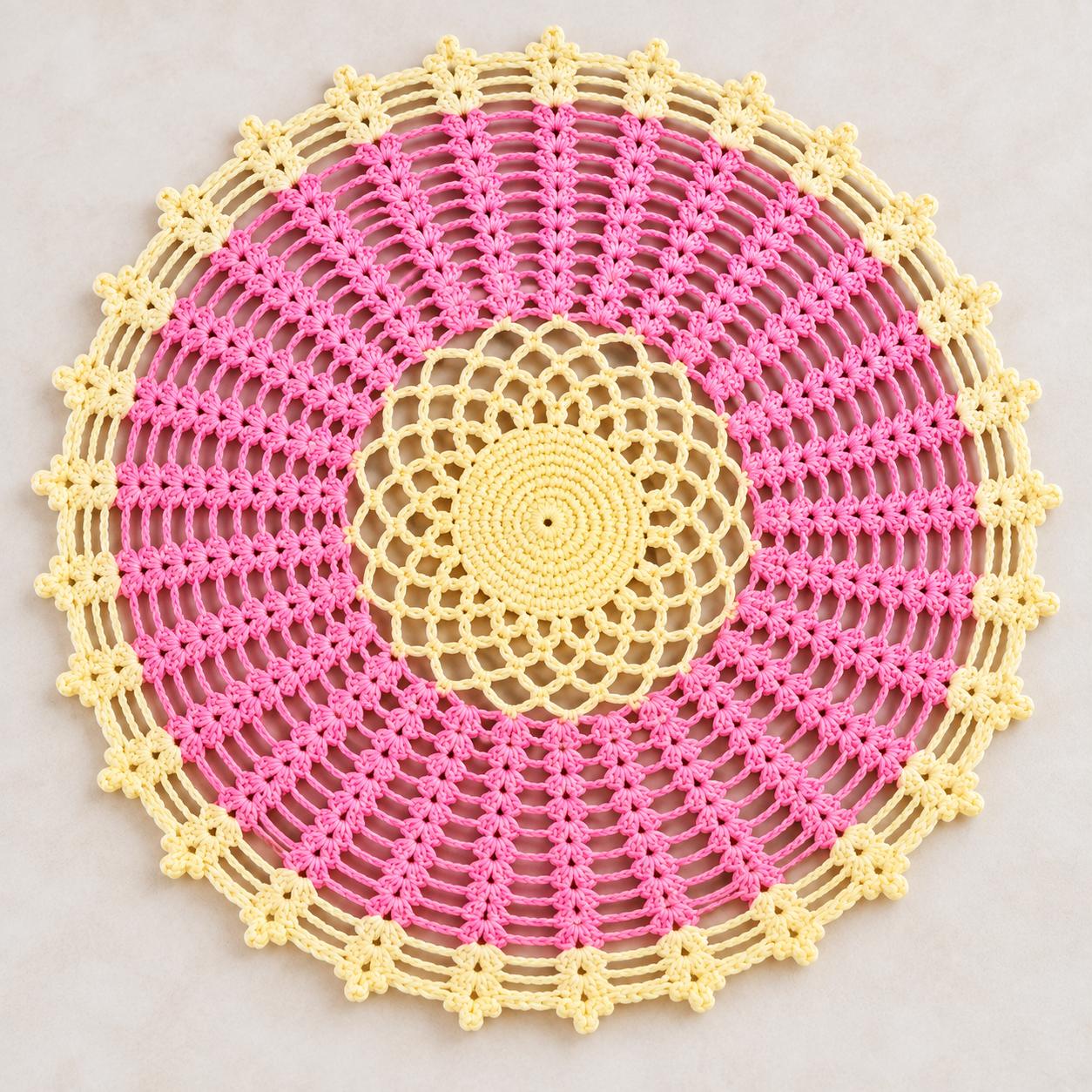 Crochet Tea Set Pattern – Teapot, Cups, Saucers & Doily PDF Pattern