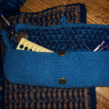 Fun Felted Saddlebag