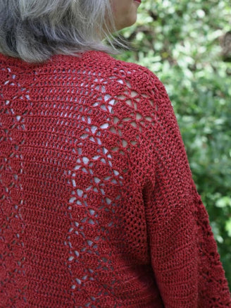 Kailua Cardigan in Berroco Chai - Downloadable PDF