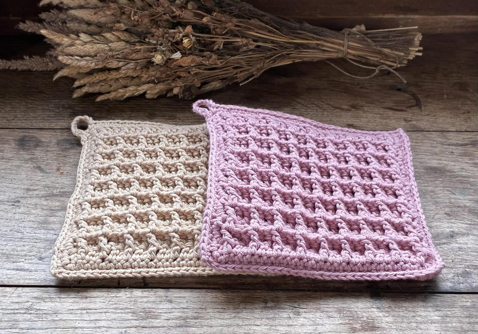 Double Layered Waffle Hot Pad