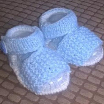 Peep toe sandals prem to 6mths