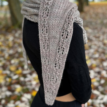 Emberveil Shawl