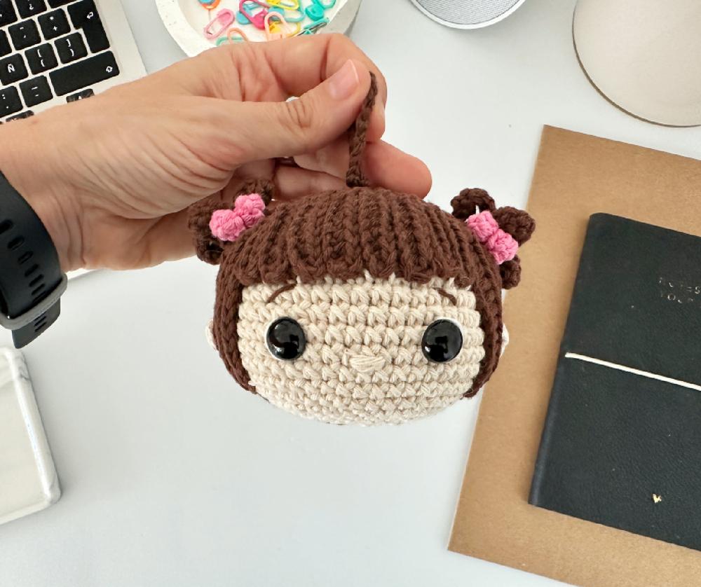 Cute Monster Crochet Christmas Ornaments Pattern