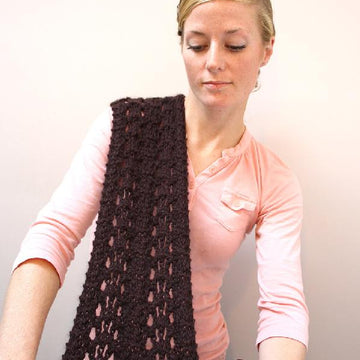 Chunky Alpaca Scarf