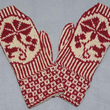 Morning Glory Mittens