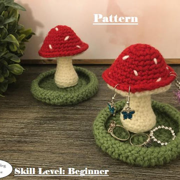 Mushroom Jewelry Holder