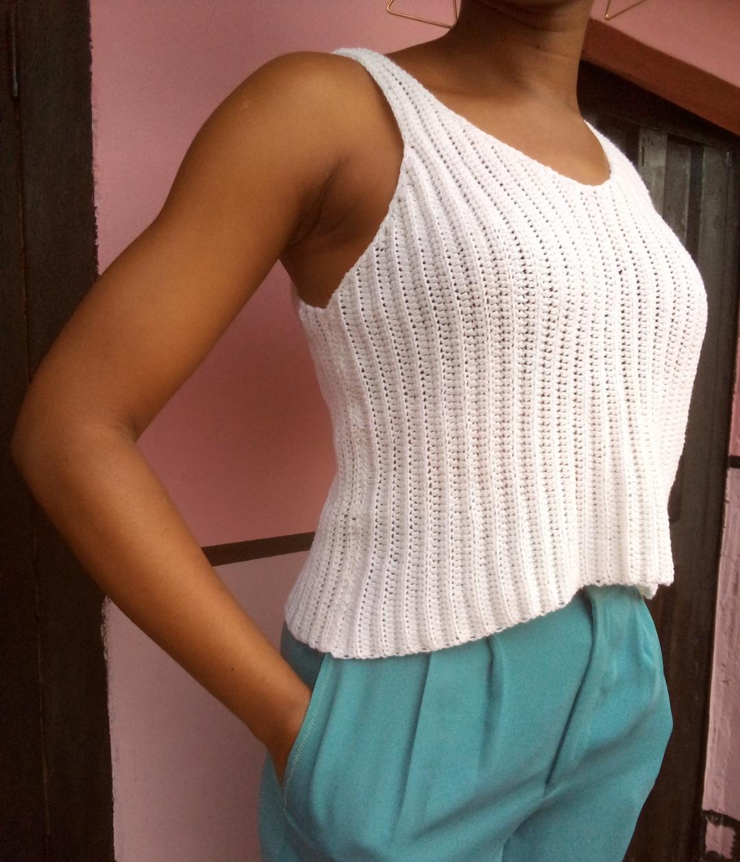 Mia Everyday Crochet Tank Top