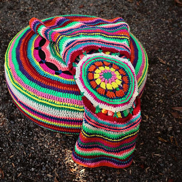 Dream Catcher Ottoman and Blanket