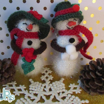 Stylish Snowmen Ornament