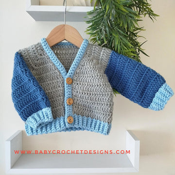 Colour Block Cardigan
