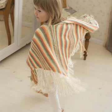 Olivia sleeved poncho