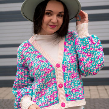 Ones and Zeroes Cardigan