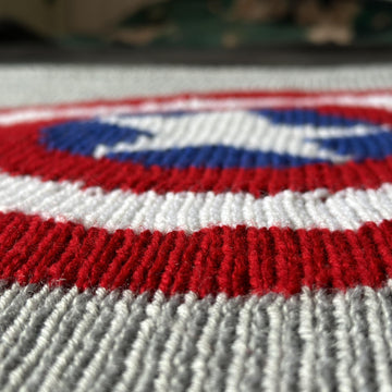 Captain America Baby Blanket