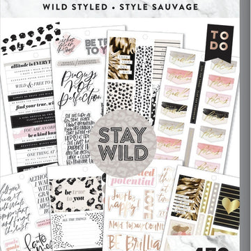 The Happy Planner Sticker Value Pack - Wild Styled, 439/Pkg