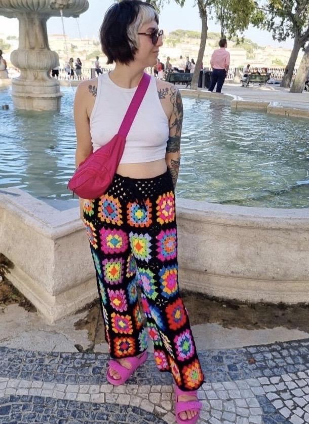 Glastonbury Crochet Trousers