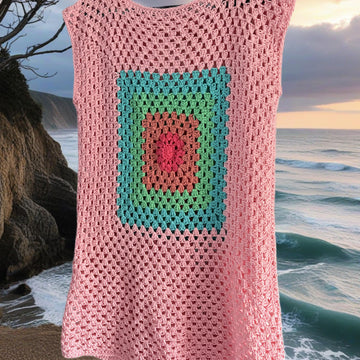 Holiday Crochet Dress