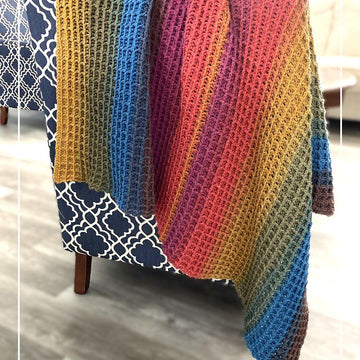 Waffle Whispers Blanket