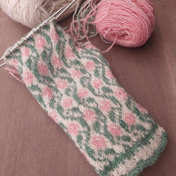 Winterberry mittens