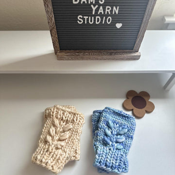 Wild Grown Fingerless Mitts