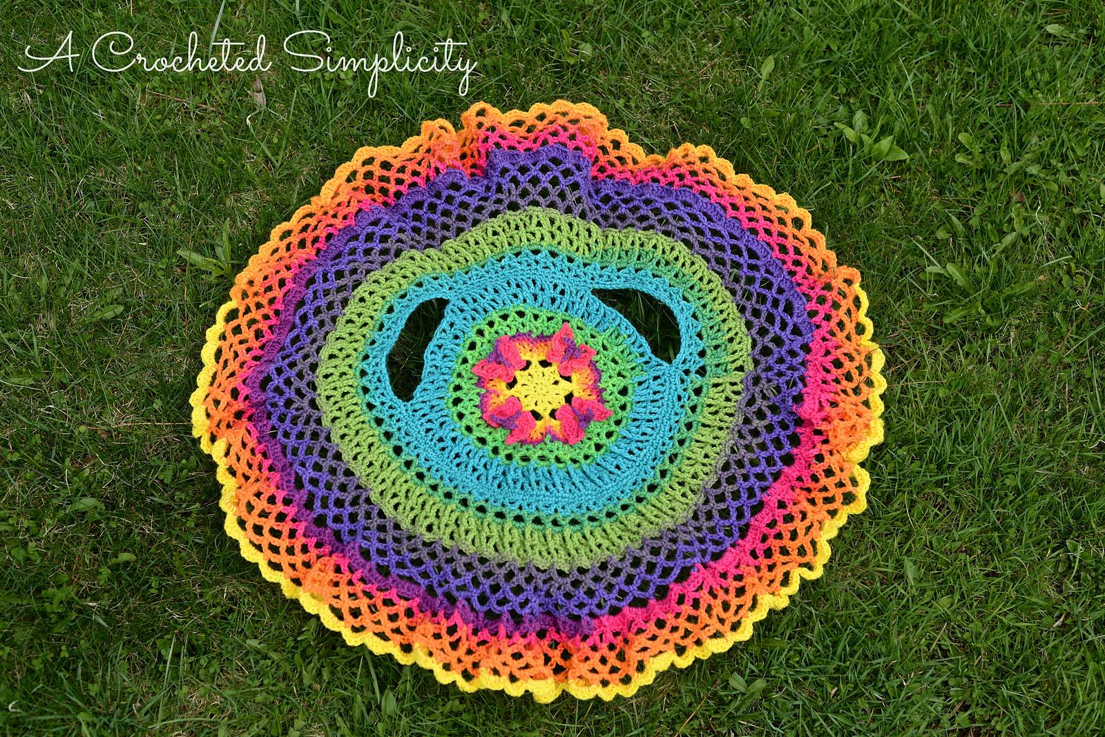 Girls Butterfly Mandala Vest