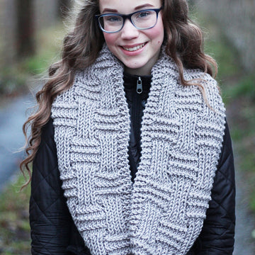 Clay infinity scarf