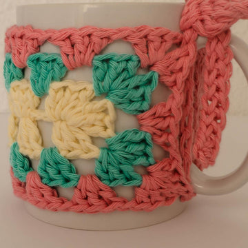 Rectangle Granny Square Mug Cozy