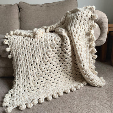 Granny Bobble Throw